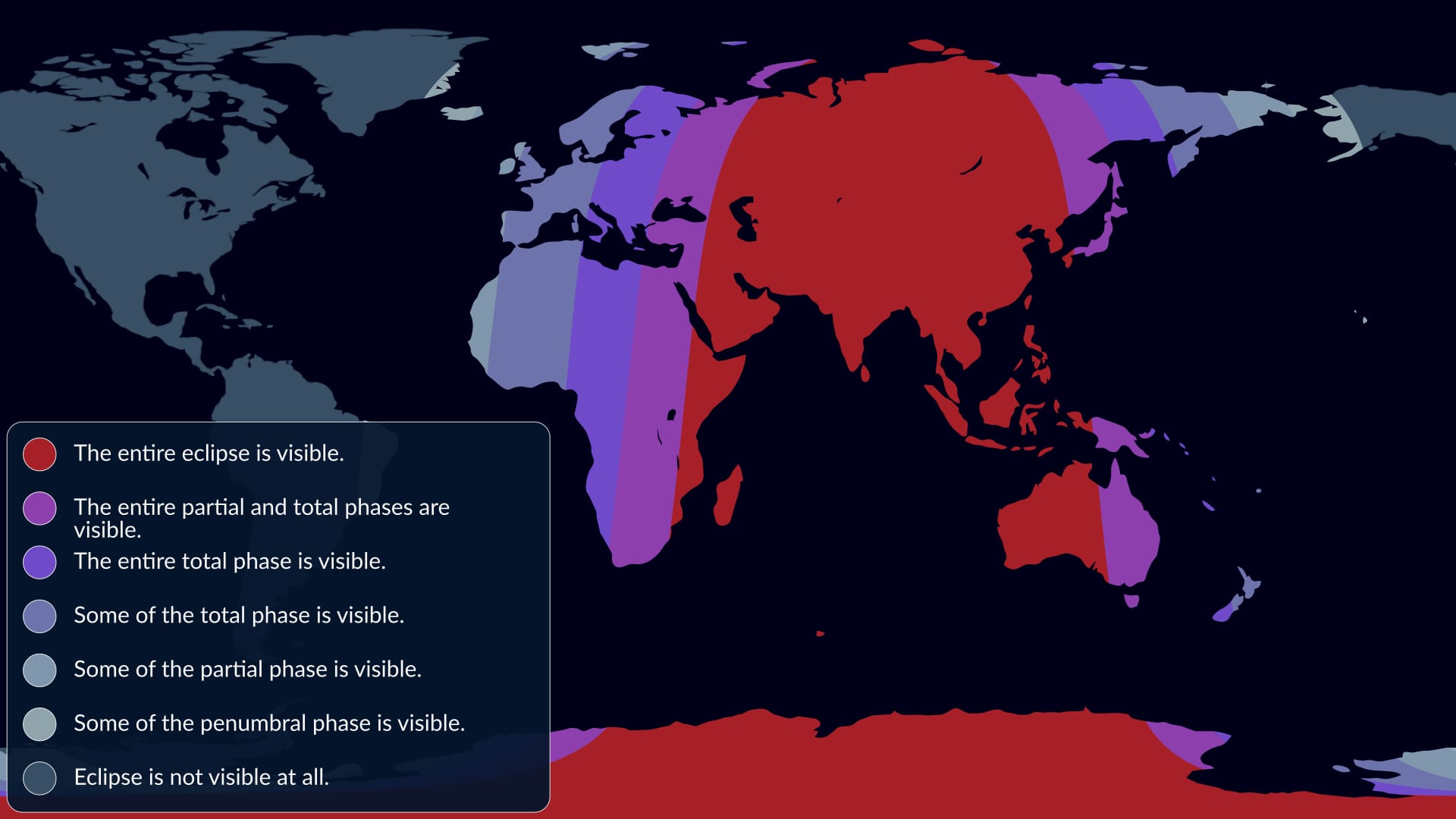 Lunar eclipse Sept 2025 Map