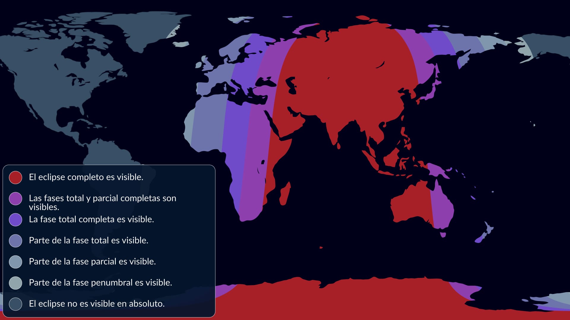Lunar eclipse Sept 2025 Map