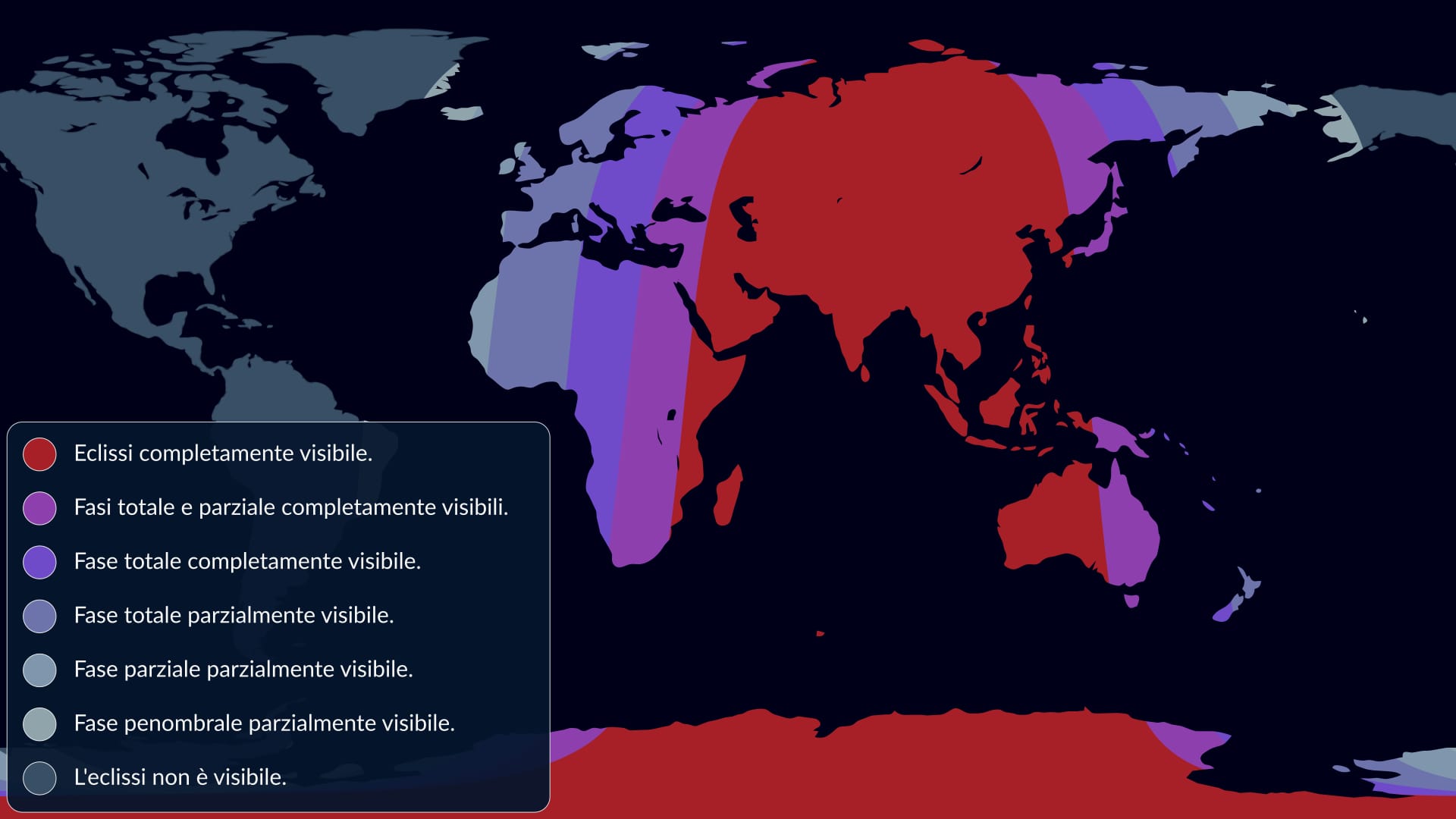 Lunar eclipse Sept 2025 Map