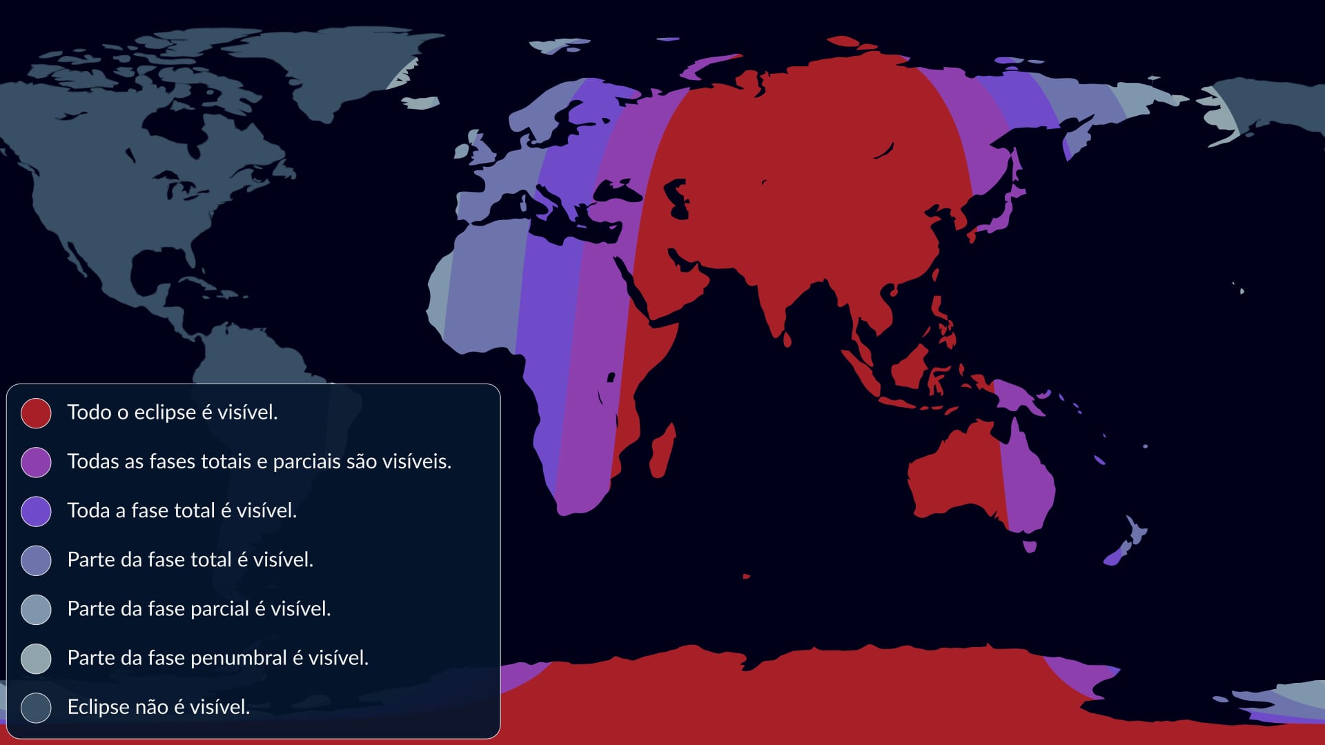 Lunar eclipse Sept 2025 Map