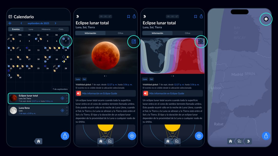Eclipse lunar de Septiembre de 2025 | Luna roja Septiembre 2025 ...