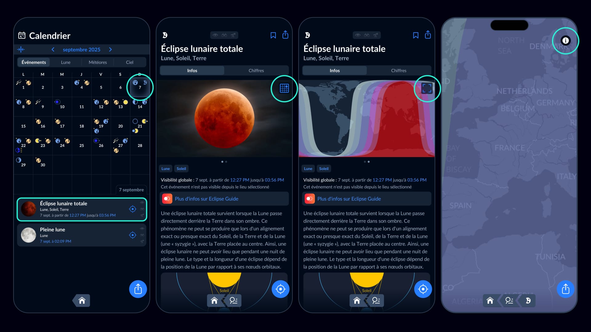 Lunar eclipse Sept 2025 Sky Tonight - Calendar