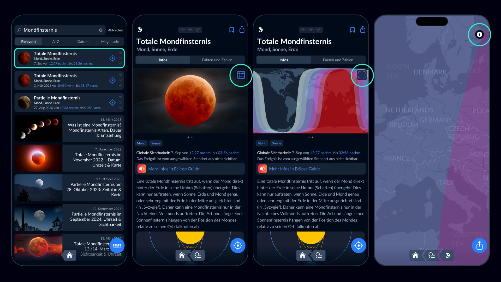 Lunar eclipse Sept 2025 Sky Tonight - Search