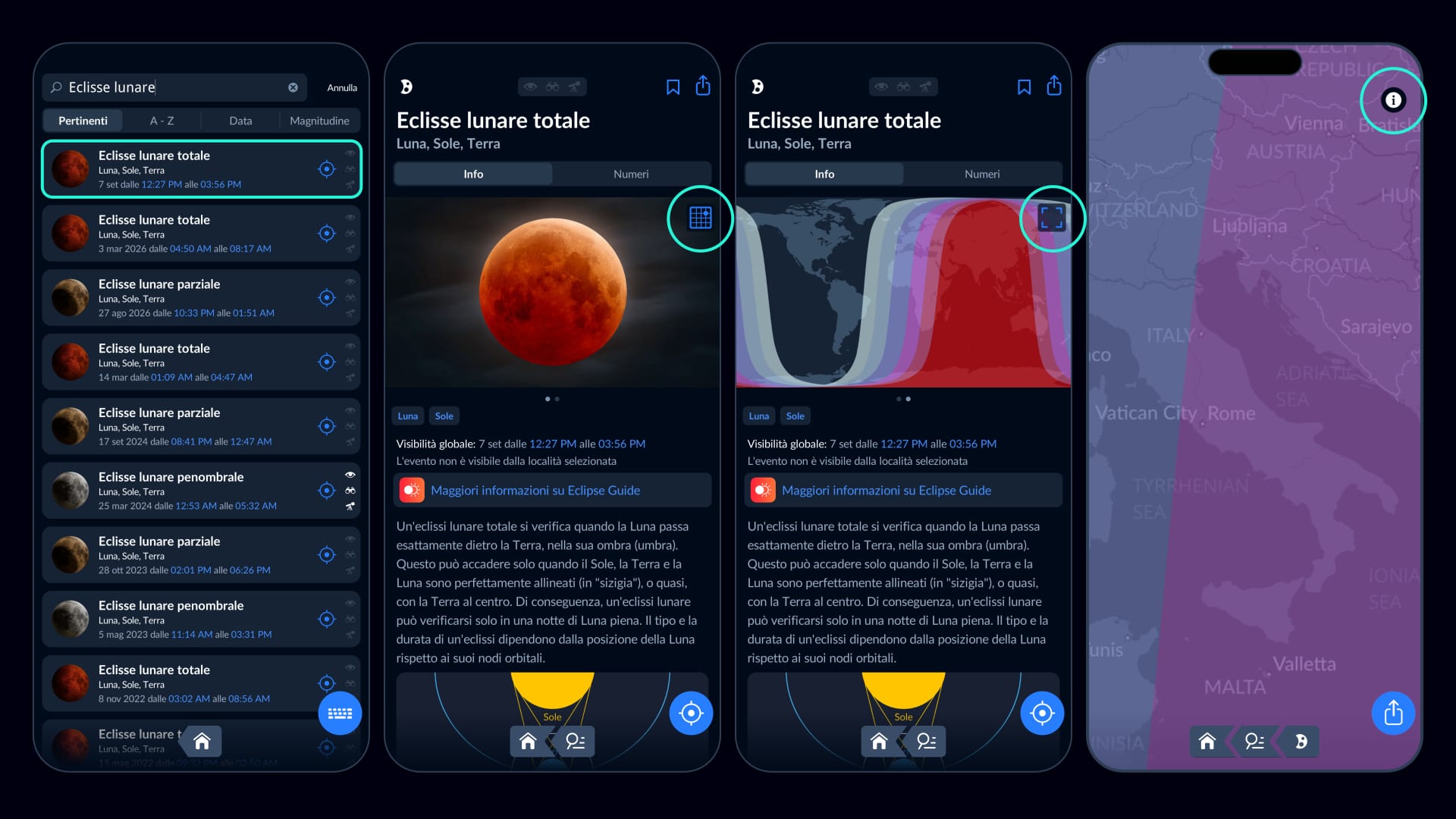 Lunar eclipse Sept 2025 Sky Tonight - Search
