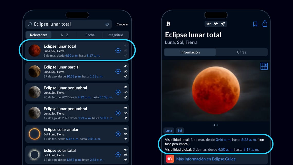 Luna de Sangre 2026: eclipse lunar total de marzo (2–3) — horarios (UTC ...