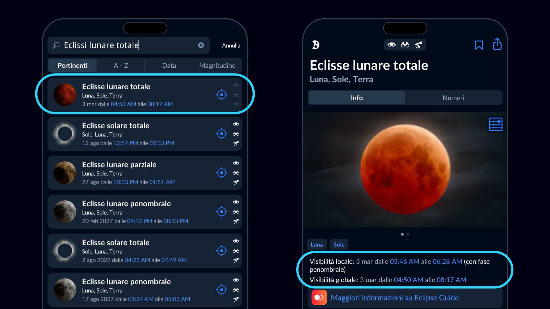 Orario della Luna di Sangue per la mia posizione in Sky Tonight: controlla quando vedere l’eclissi lunare totale 2026