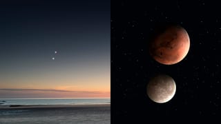 Mars and Mercury, October 2025