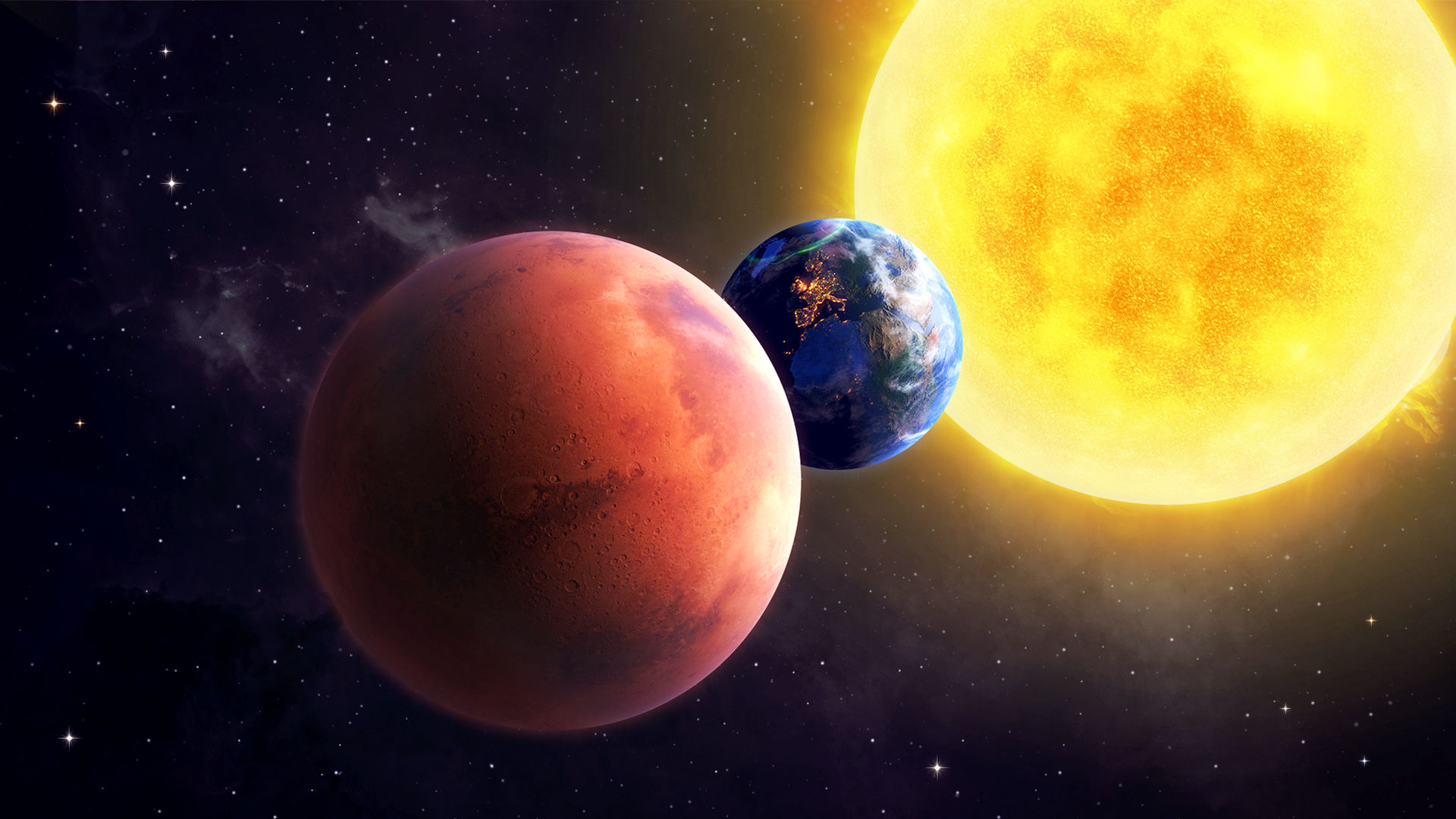 火星冲日：“红色星球”才会再次这么亮在2035年！