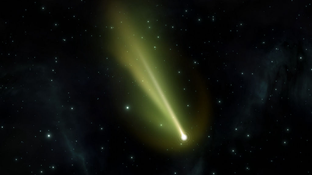 Встречайте первую комету 2021 года