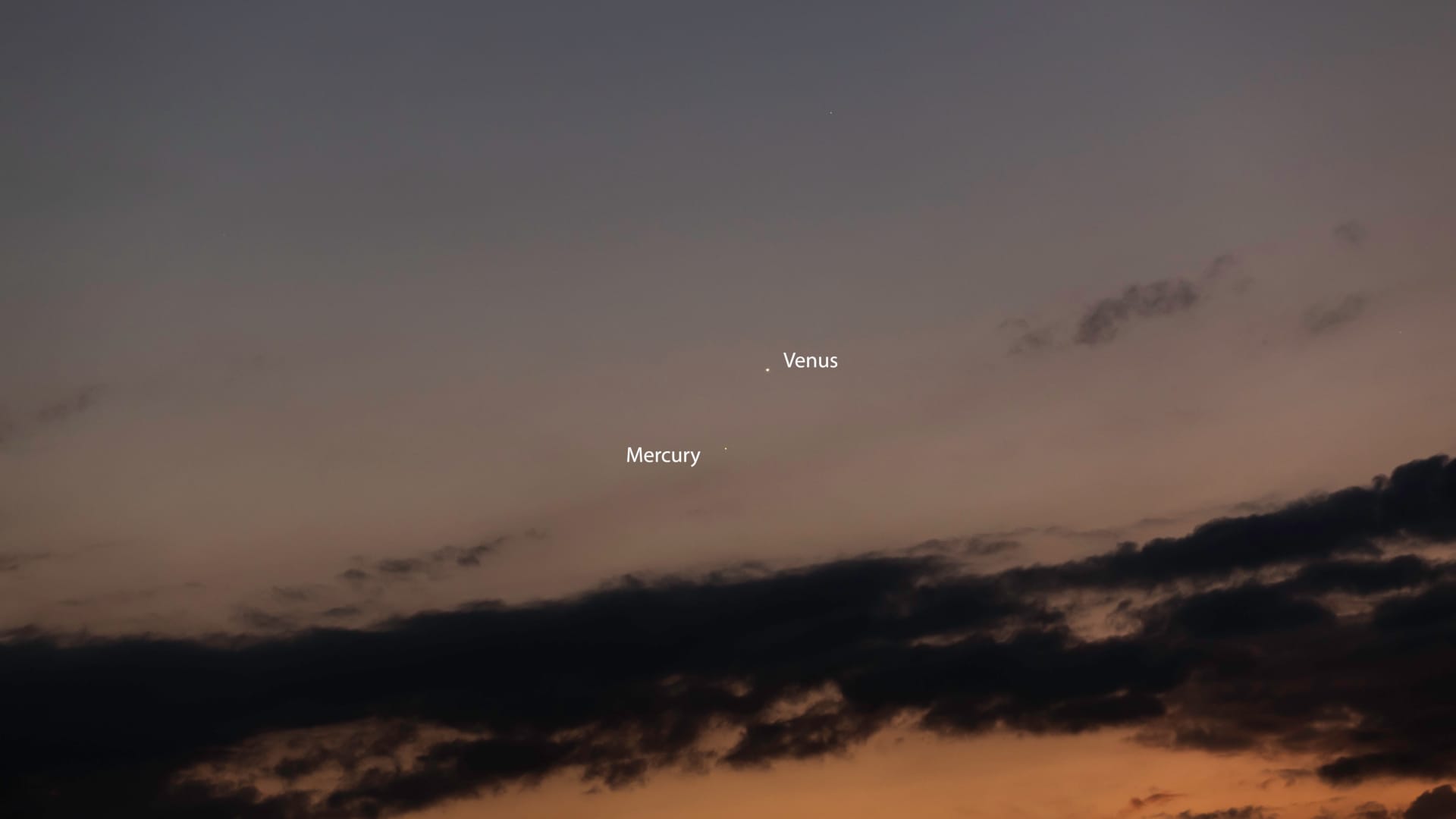 Mercury in the sky