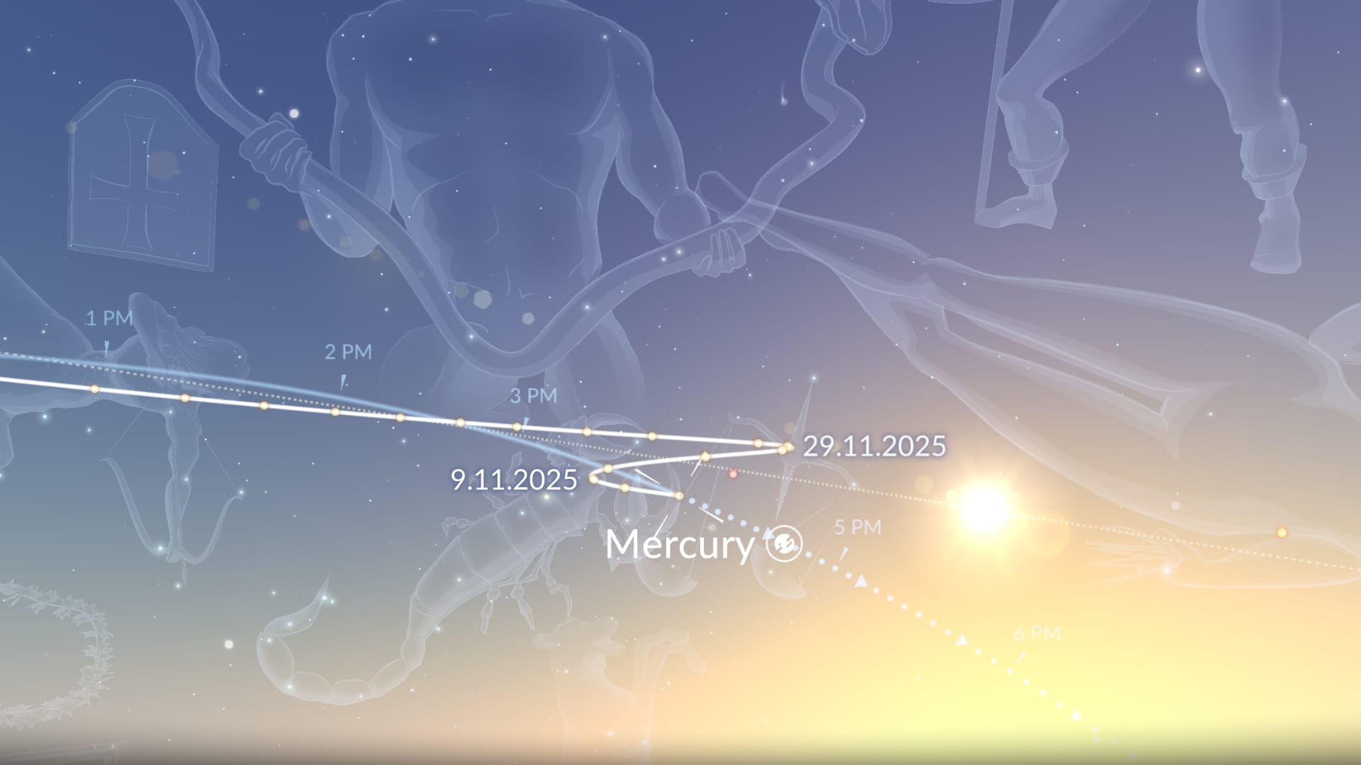 Track Mercury retrograde