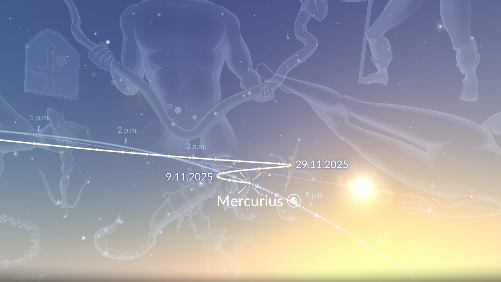 Volg Mercurius retrograde