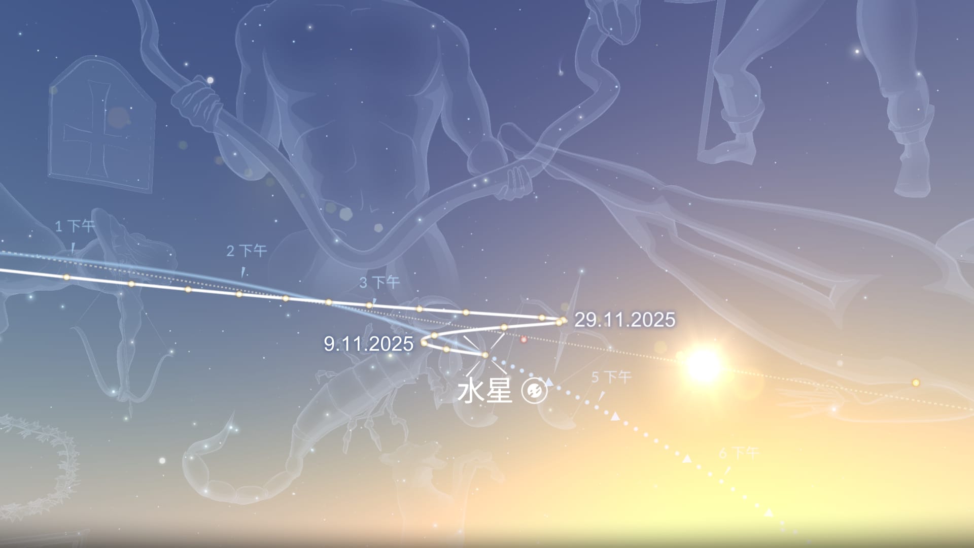 追踪水星逆行