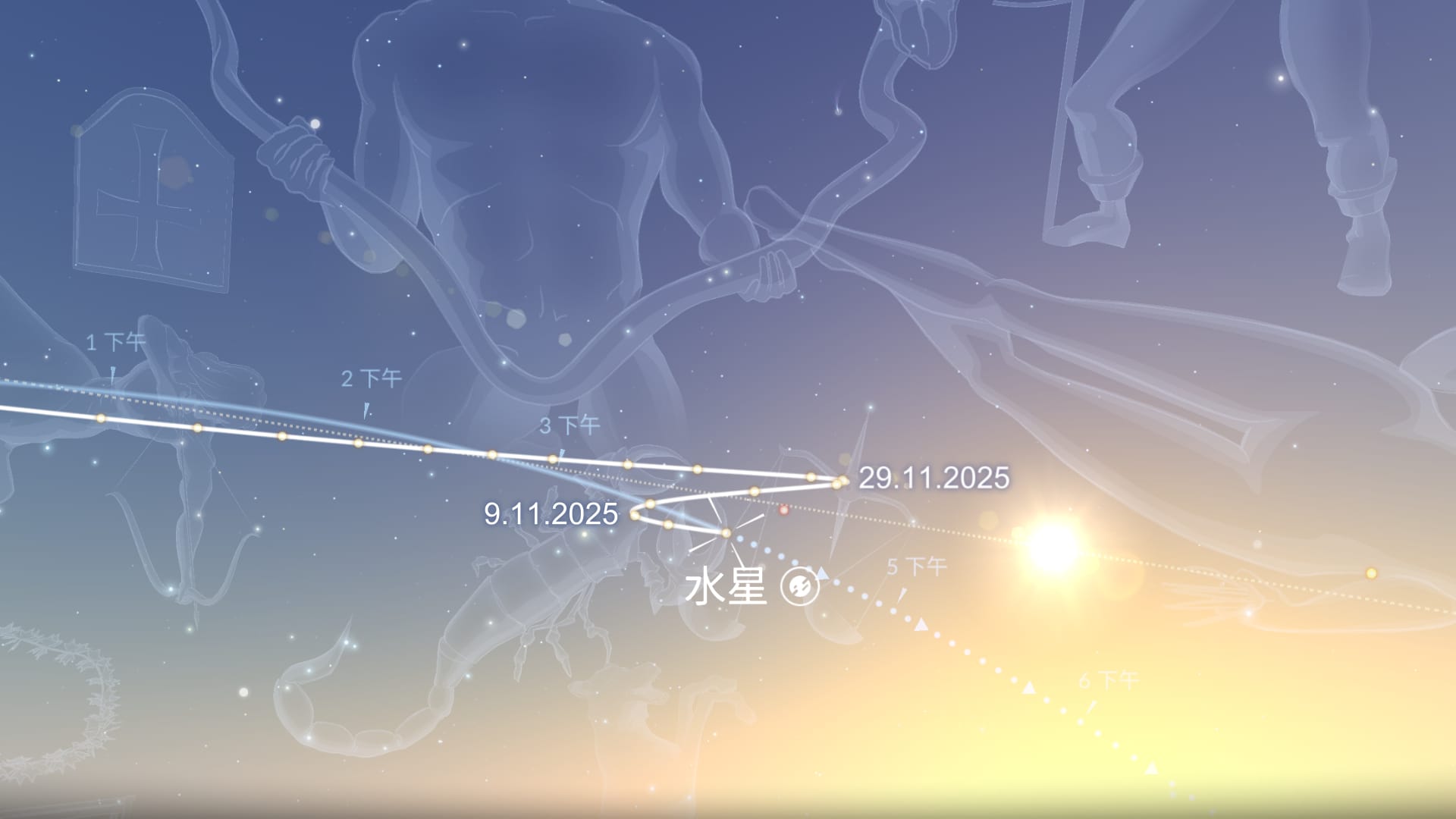 追蹤水星逆行