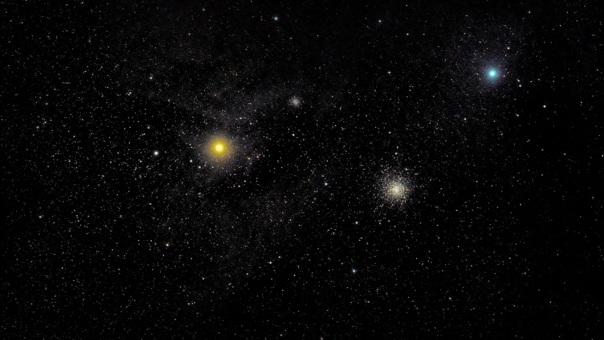 M4：離地球最近的球狀星團。