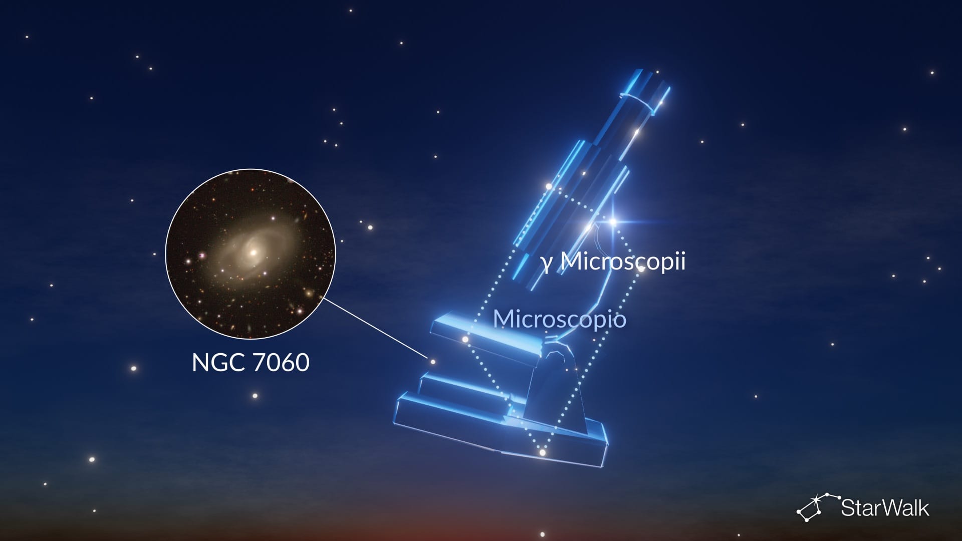 Constelación del Microscopio
