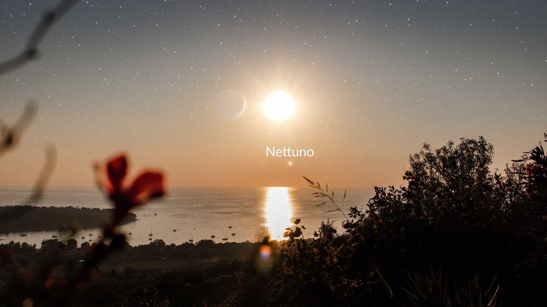 Moon-Neptune Conjunction in March 2023