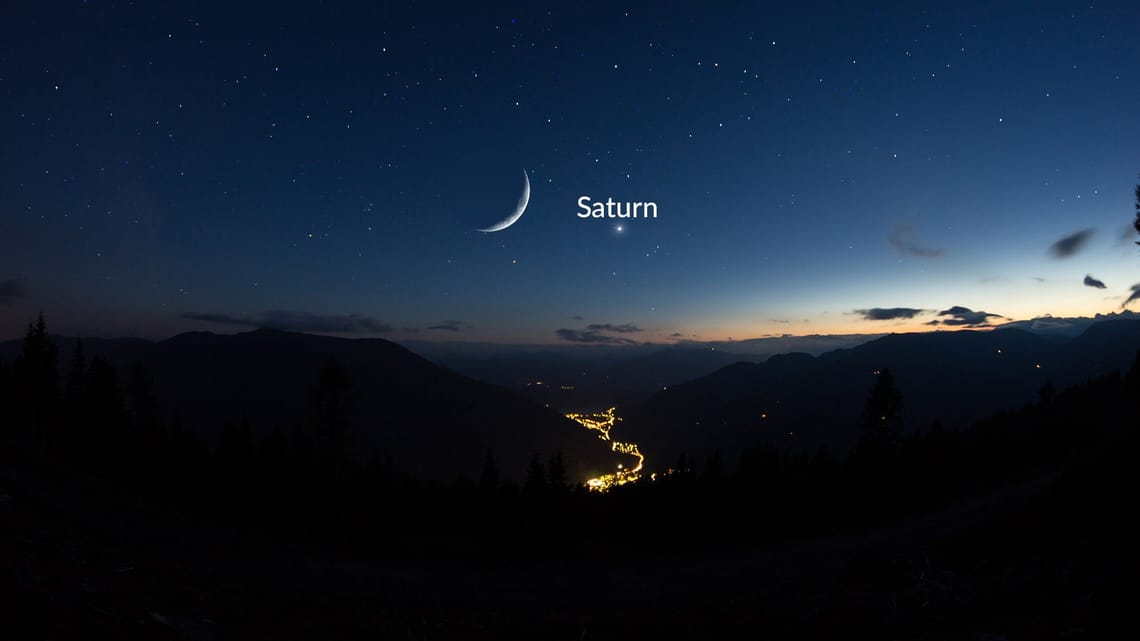 10 Idee Su che si vede oggi vicino alla luna