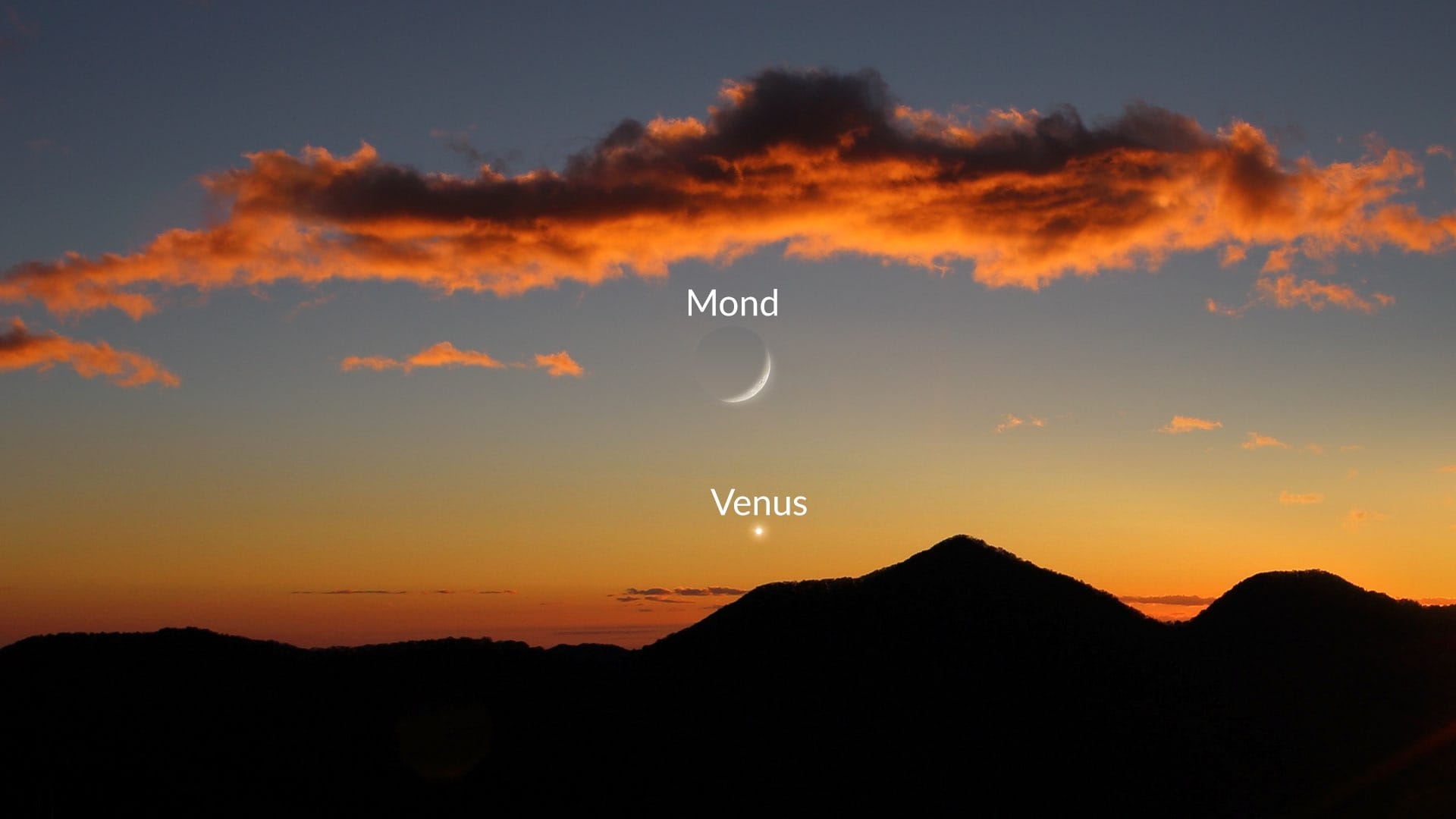 Sehen Sie den Mond in der Nähe von Merkur, Venus und Spica | Star Walk