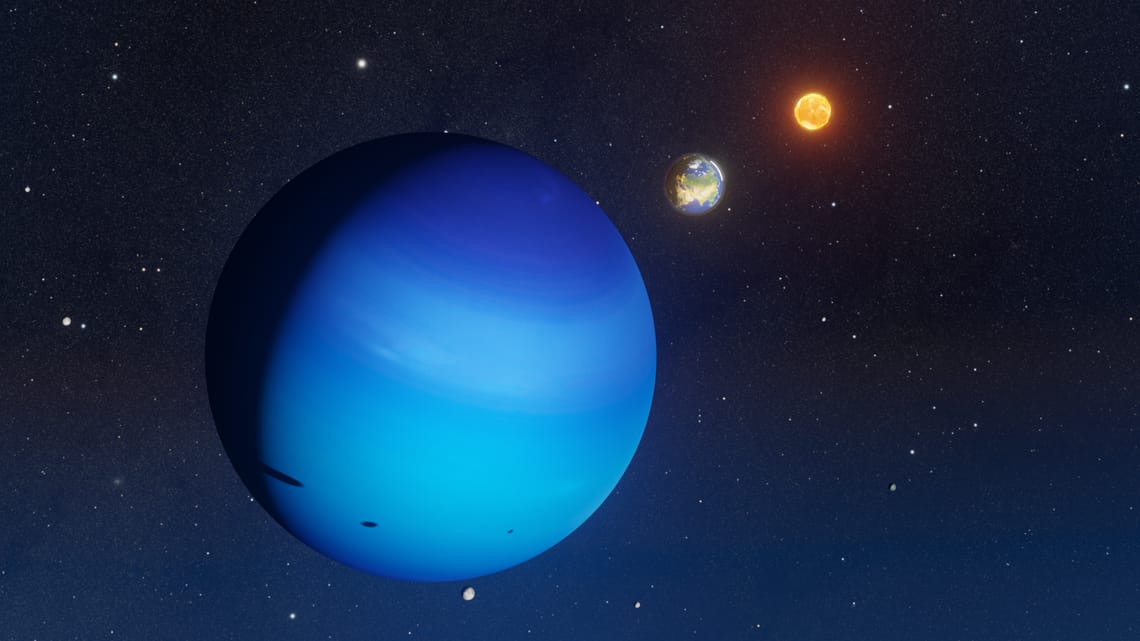 Neptune — Farthest from Earth Neptune Moons Neptune