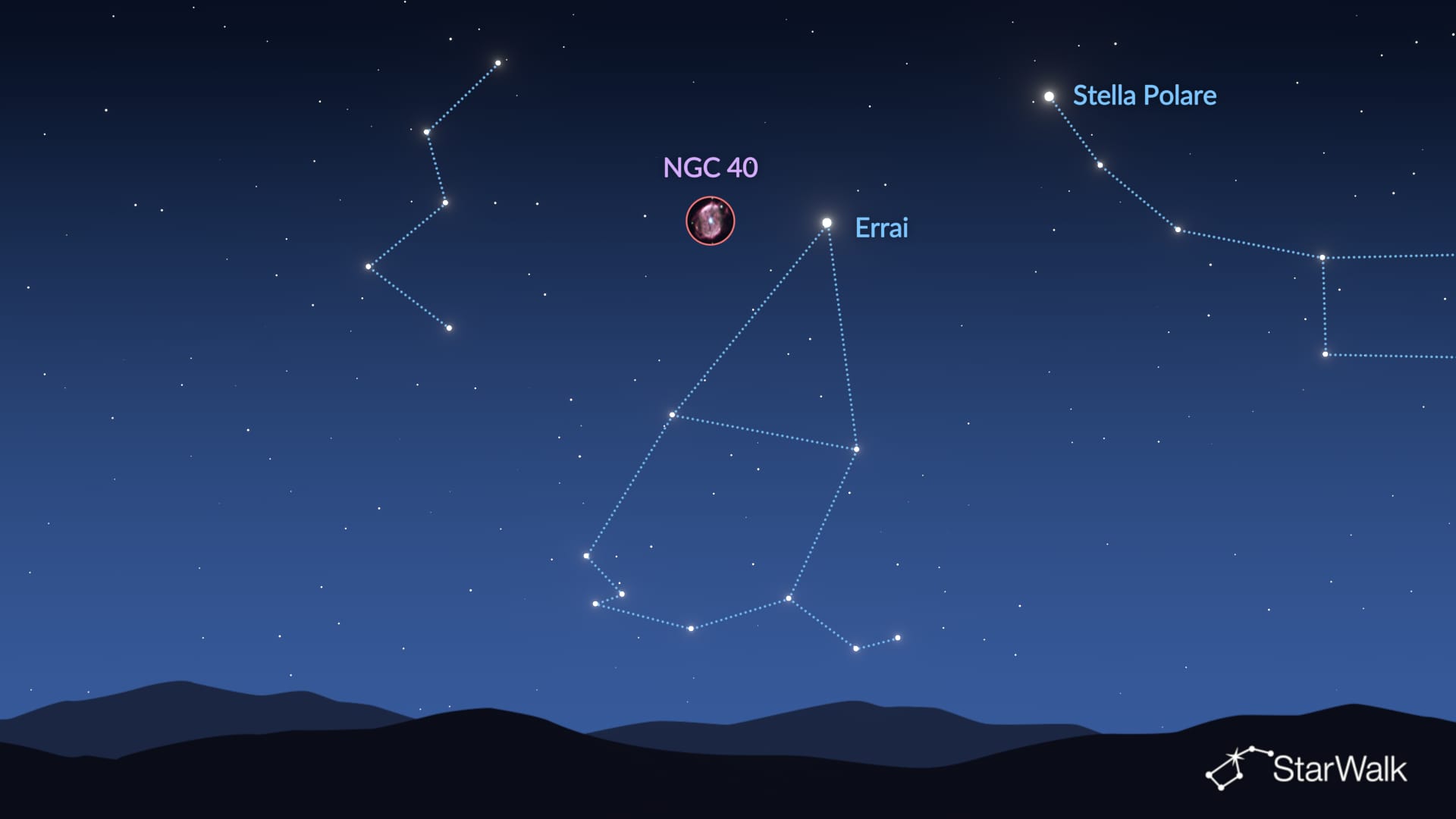 NGC 40: come trovarla