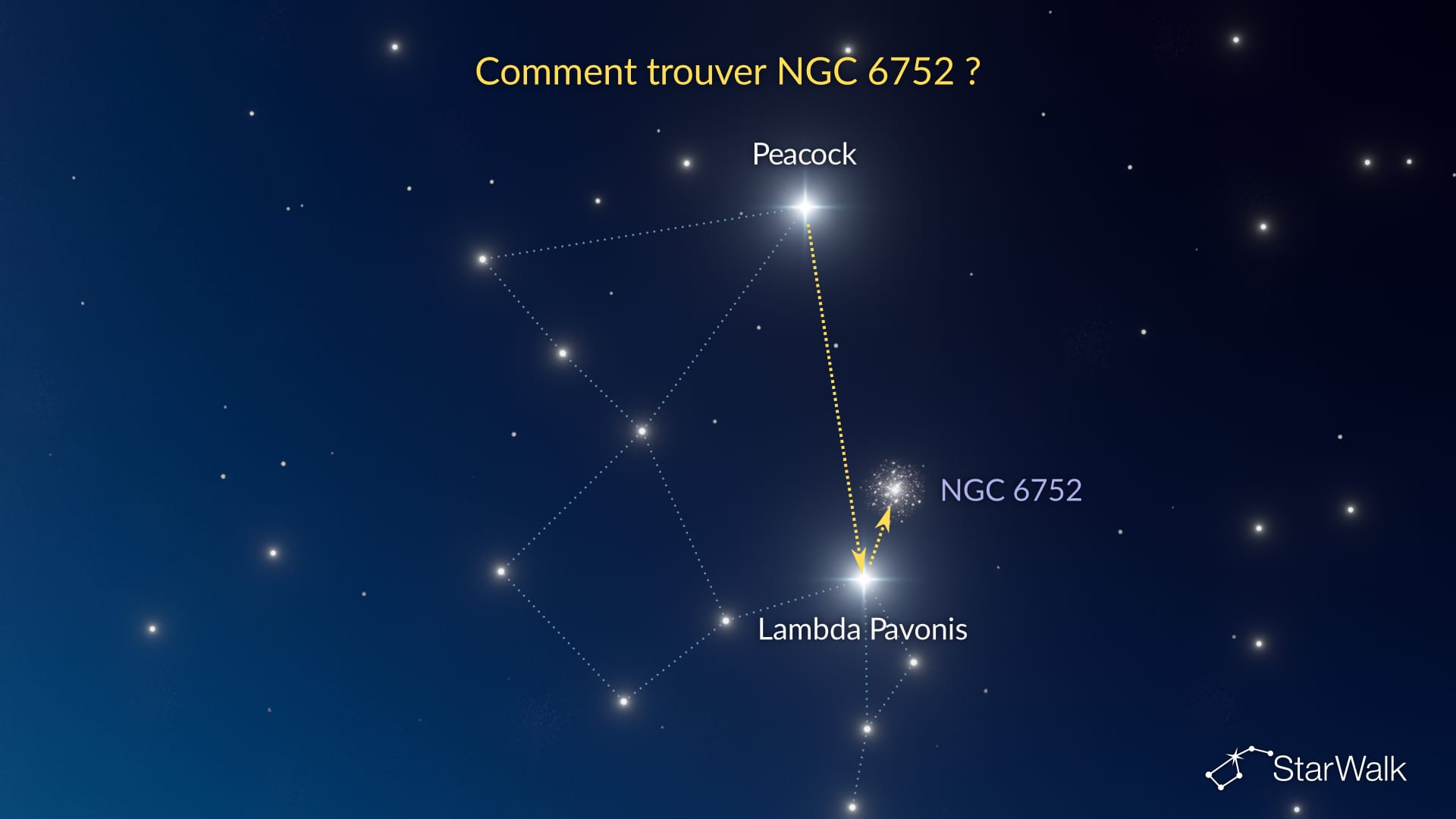 NGC 6752 – Comment le trouver