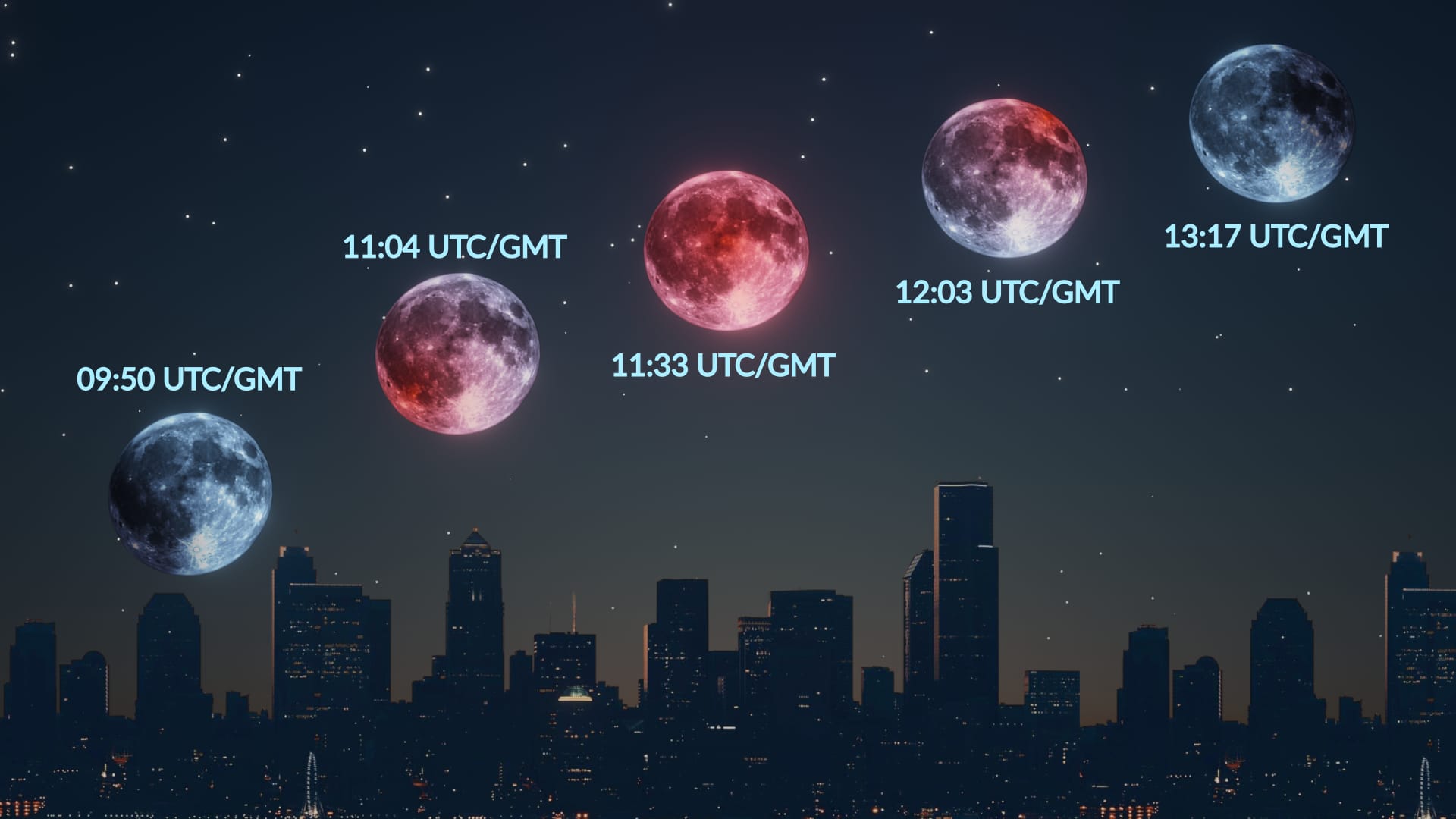 Лучшие небесные явления марта 2026 года: полнолуние и Кровавая Луна 3 марта