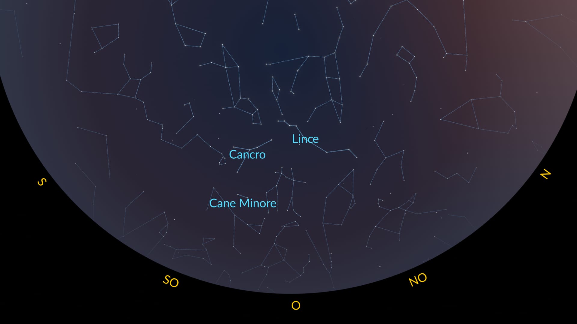 Eventi del cielo notturno di marzo 2026: costellazioni nell’emisfero nord