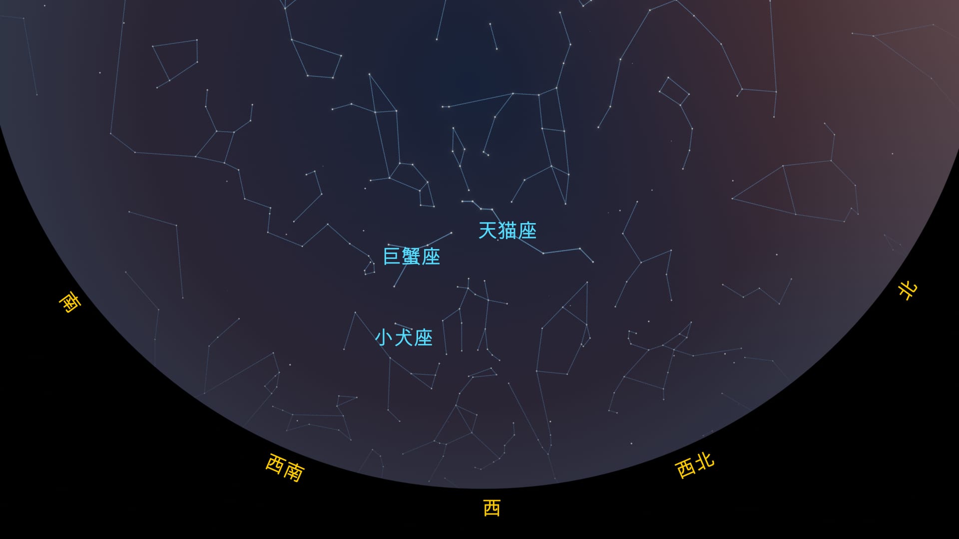 2026年3月夜空天象：北半球星座