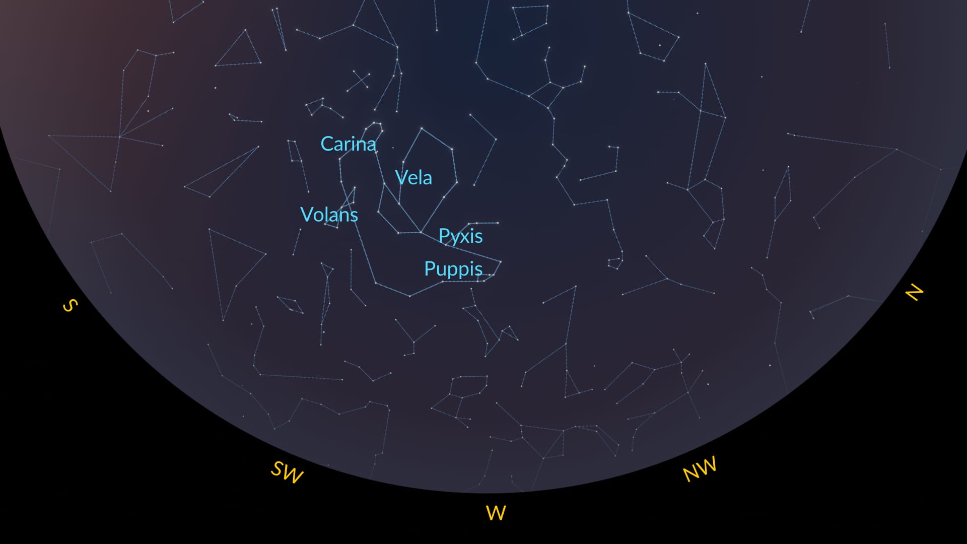 Night sky events March 2026: constellations in the Southern Hemisphere