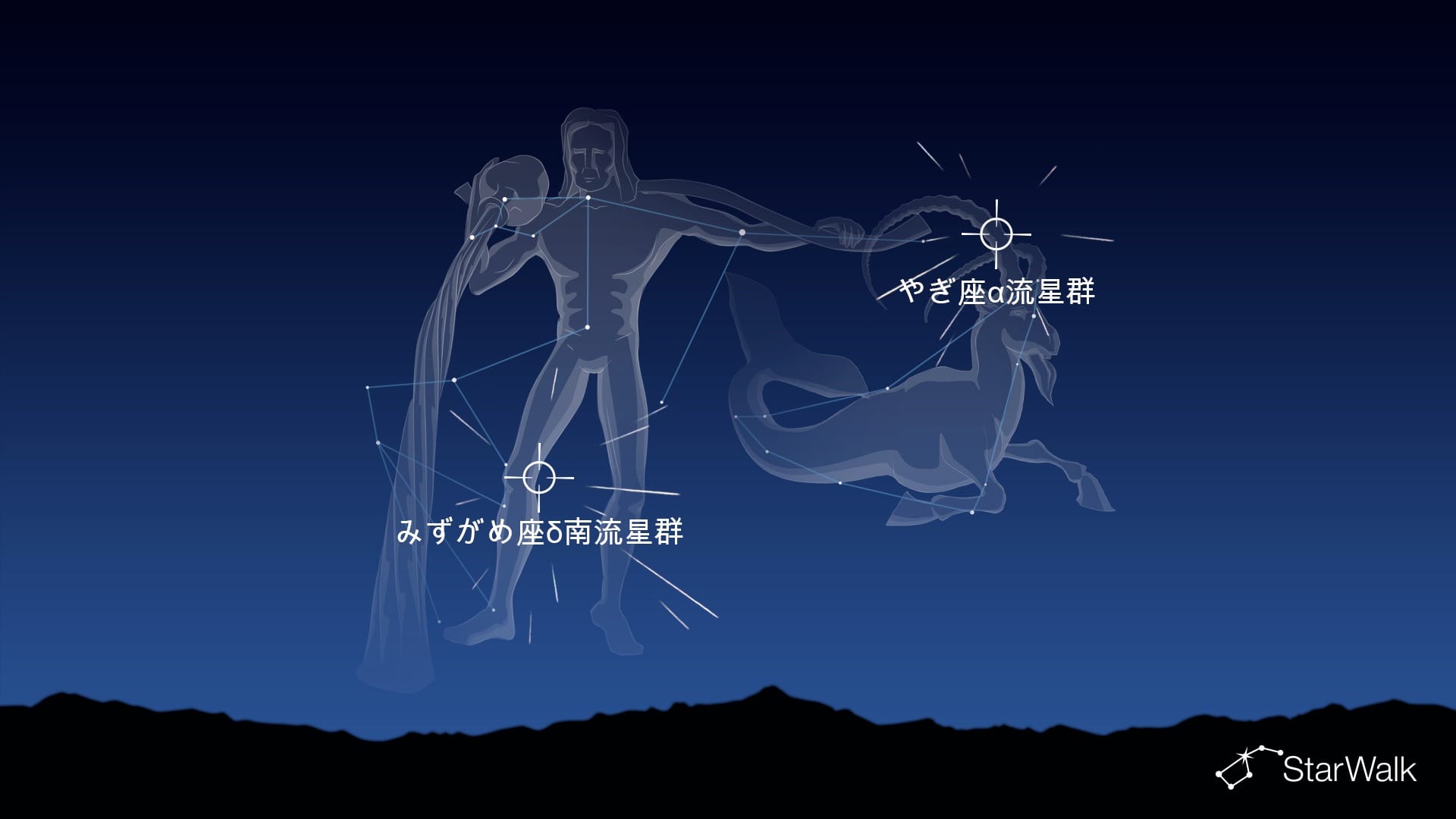 今夜の星空：7月30日〜31日、ダブル流星群