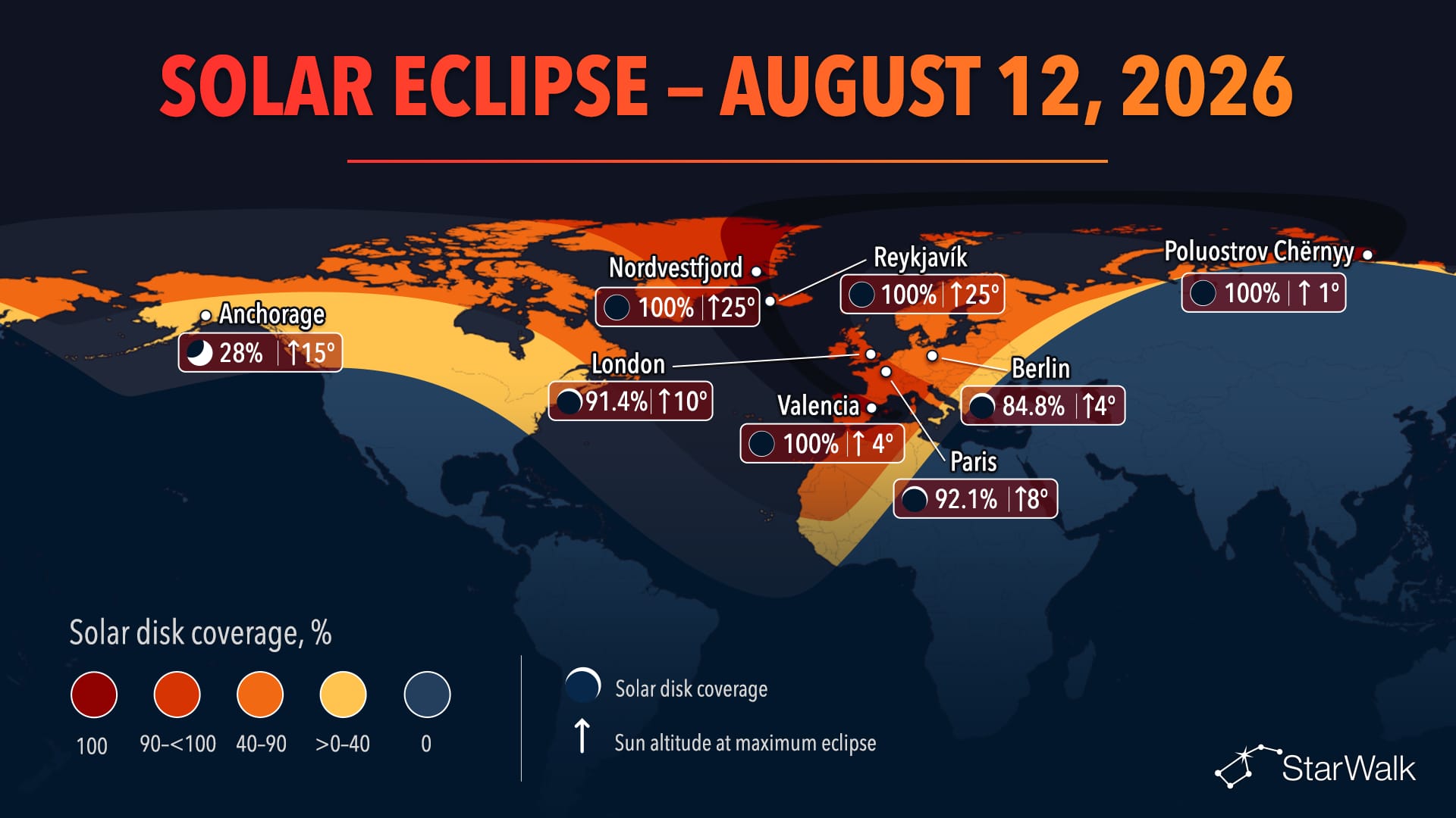 Night Sky Tonight: total solar eclipse on August 12