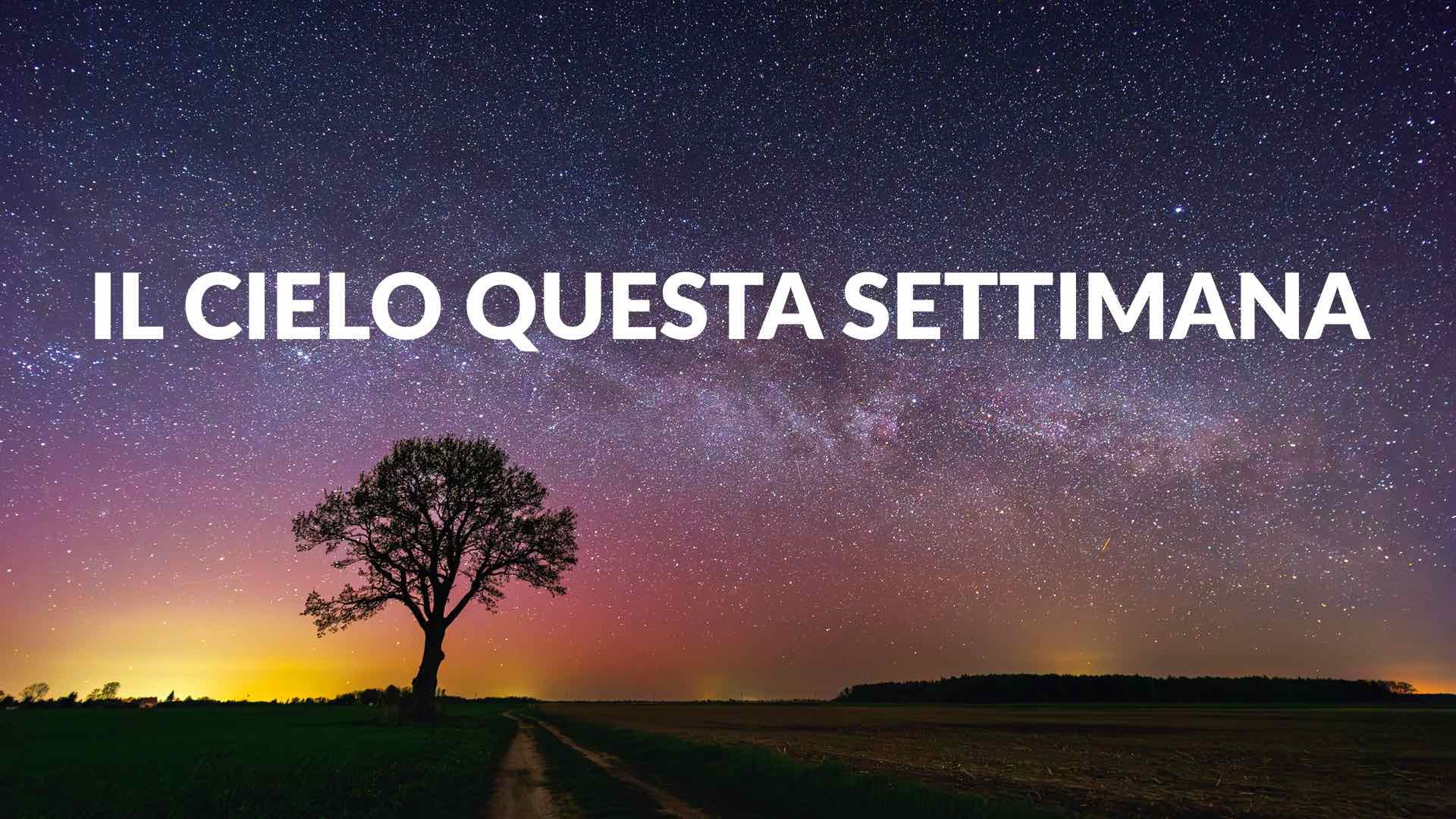 Cielo notturno stasera
