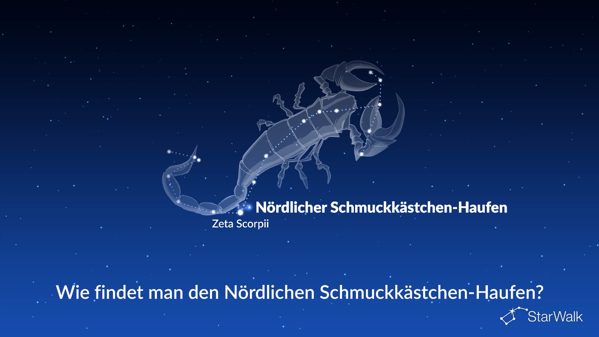 Nördlicher Schmuckkästchen-Haufen – So finden Sie ihn