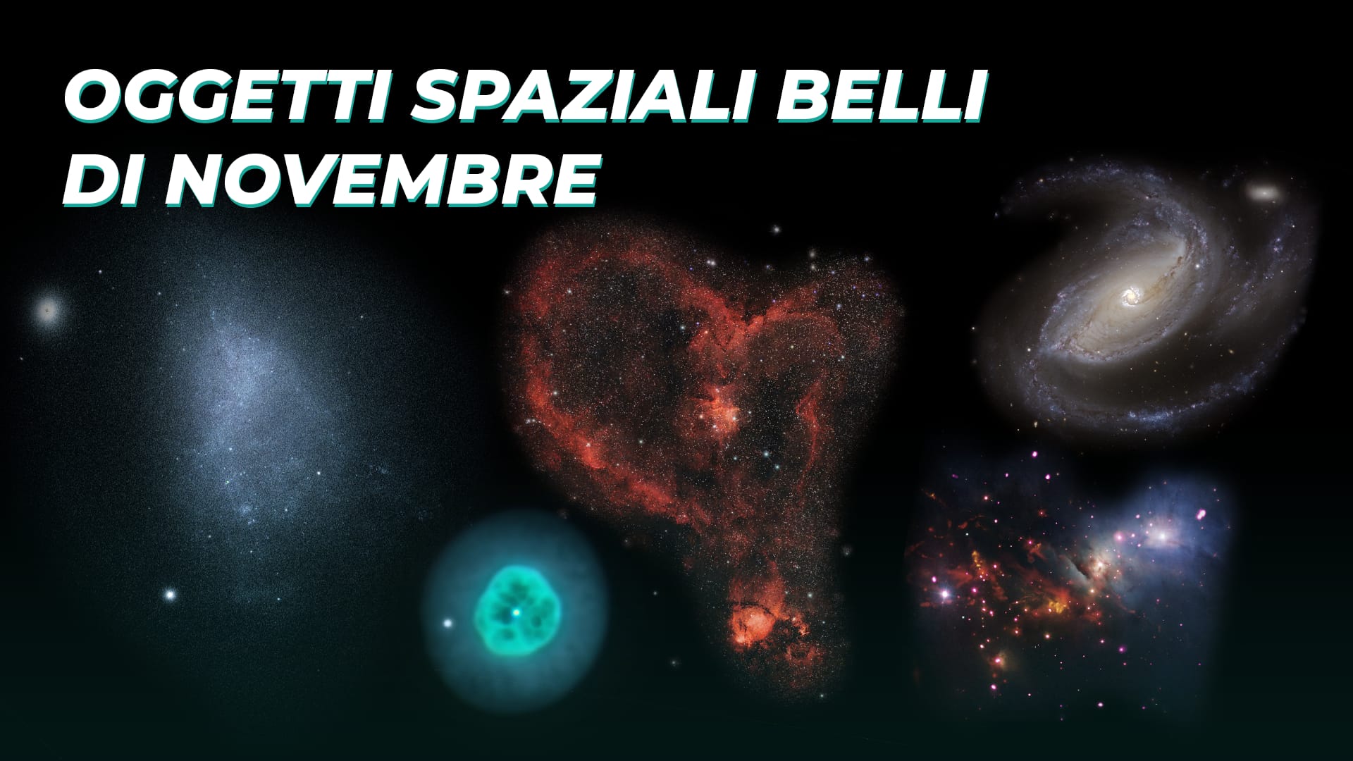 Oggetti spaziali belli di novembre