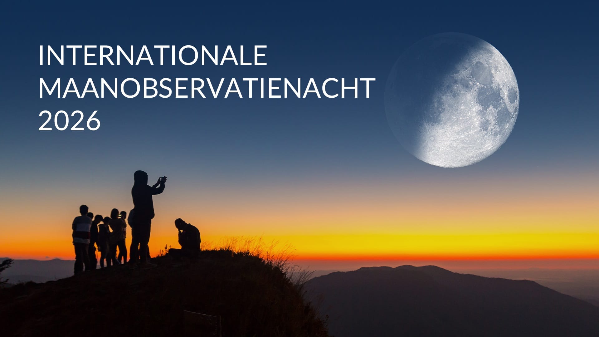 Internationale Nacht van de Maanobservatie 2026