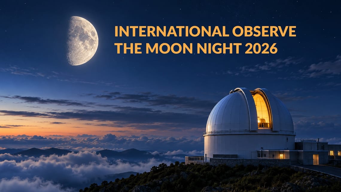 International Observe the Moon Night 2026: Look Up on September 19