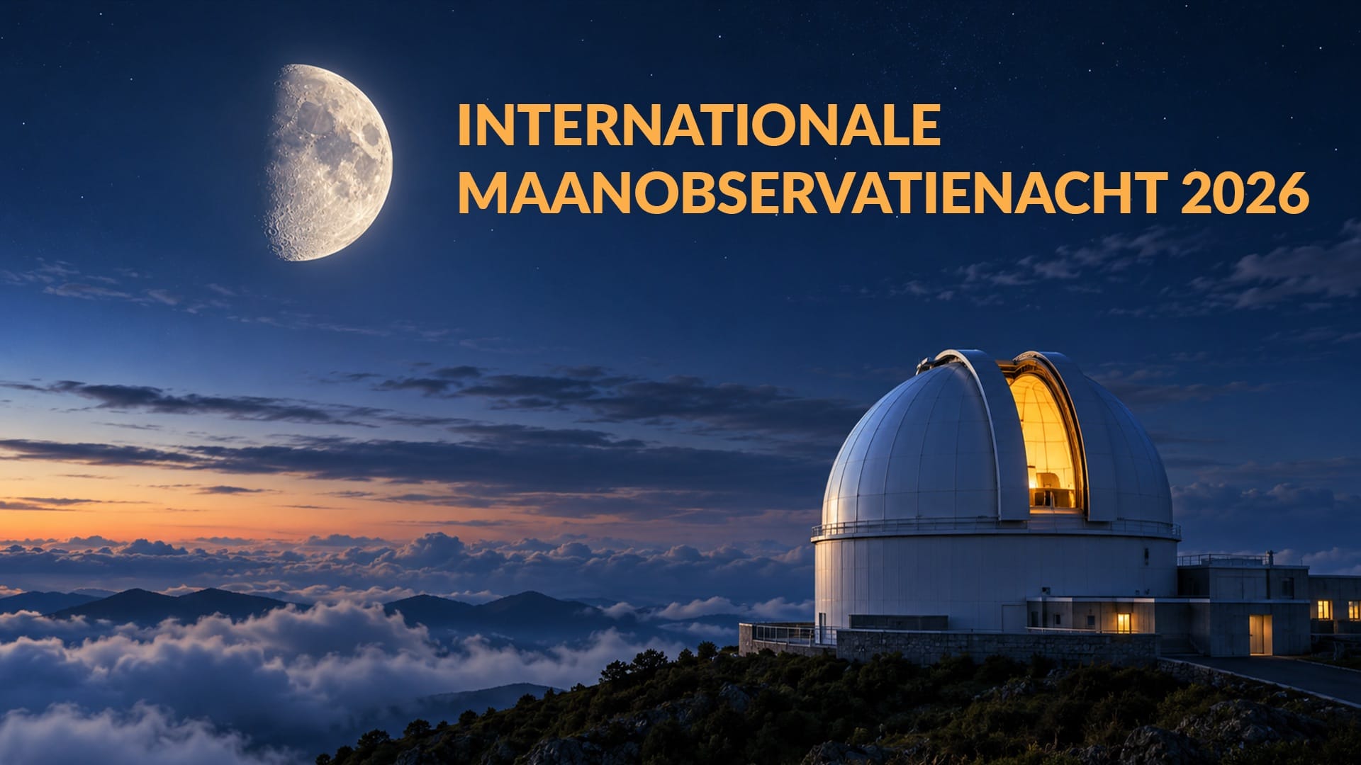 Internationale Nacht van de Maanobservatie 2026
