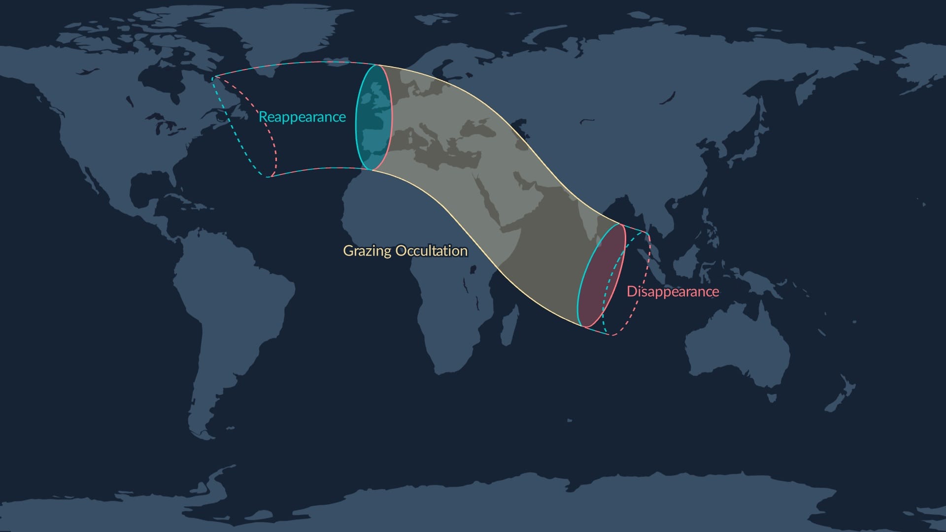 Lunar occultation of Regulus on March 29, 2026