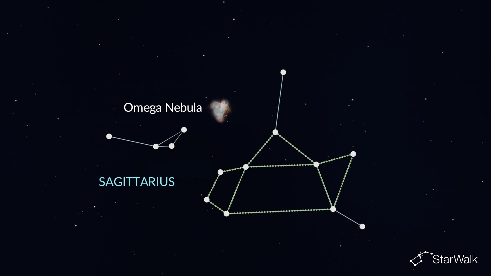 Omega Nebula in Sagittarius