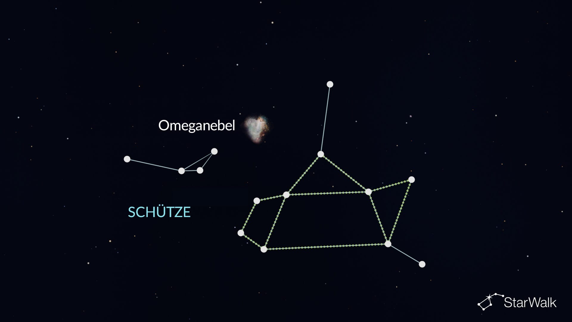 > Omeganebel im Schützen