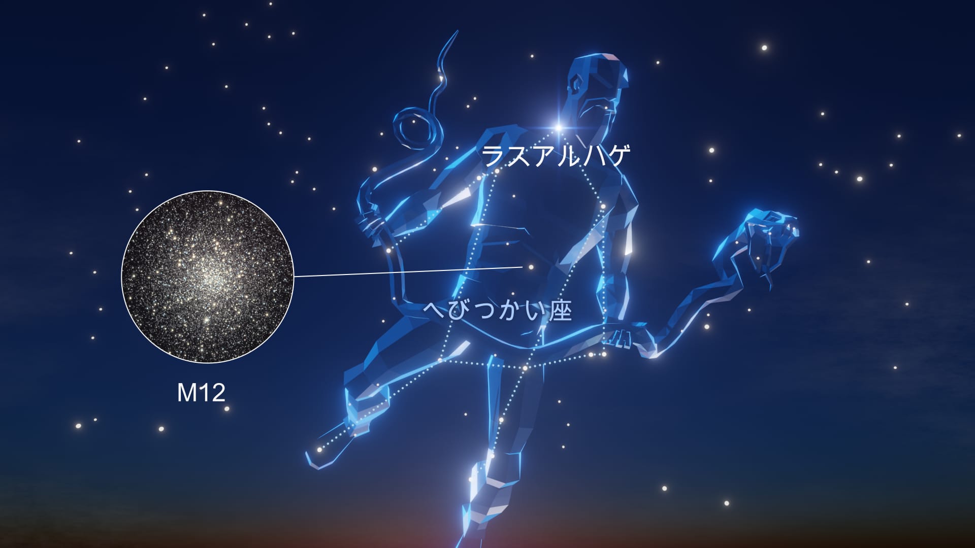 Ophiuchus constellations