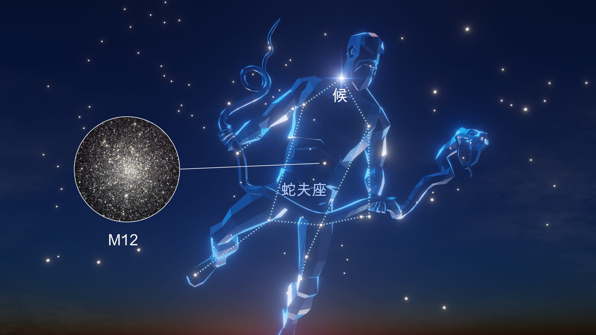 Ophiuchus constellations