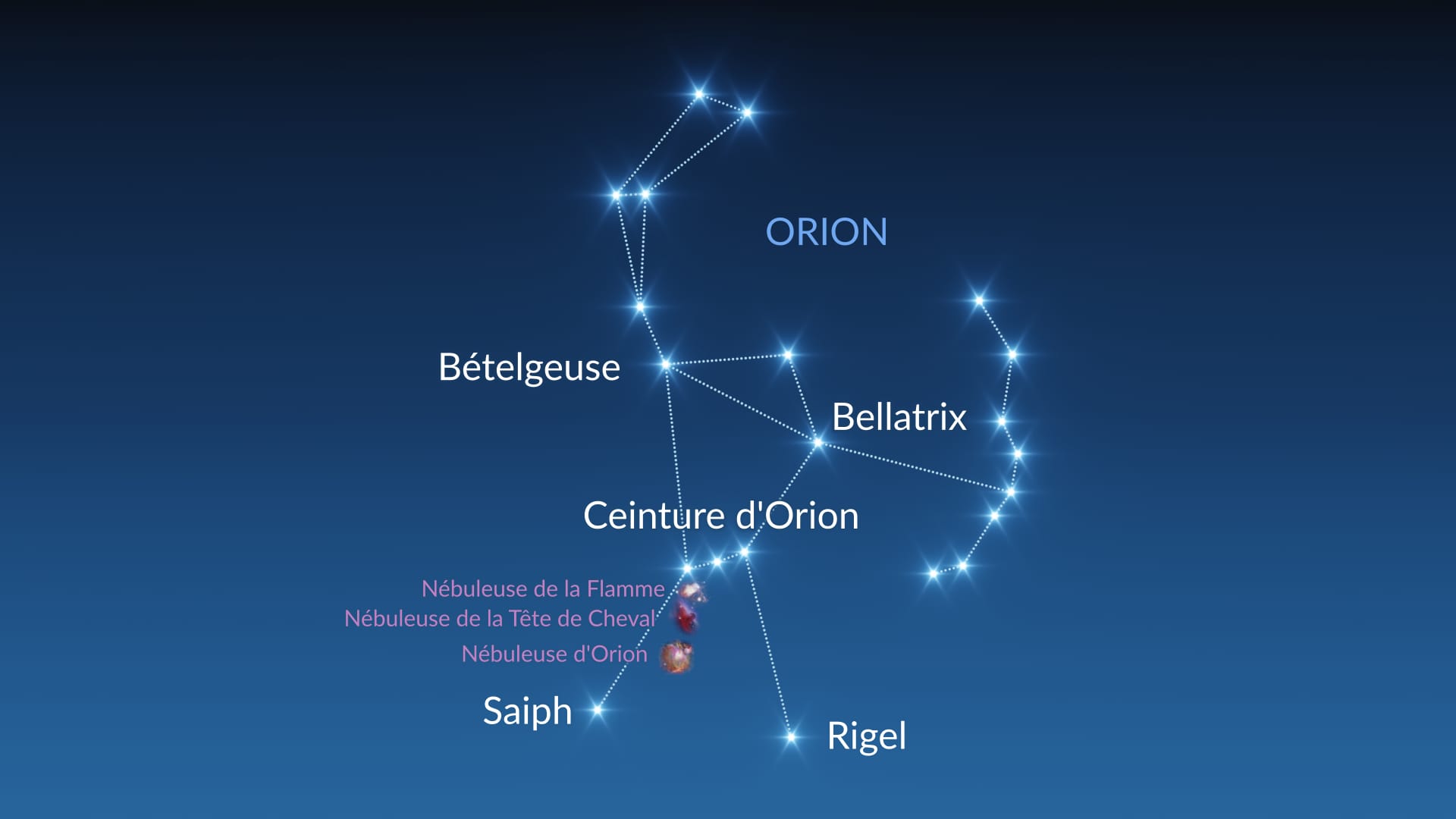 Constellation d Orion Faits sur la Constellation d Orion Signification de la Constellation d Orion Star Walk