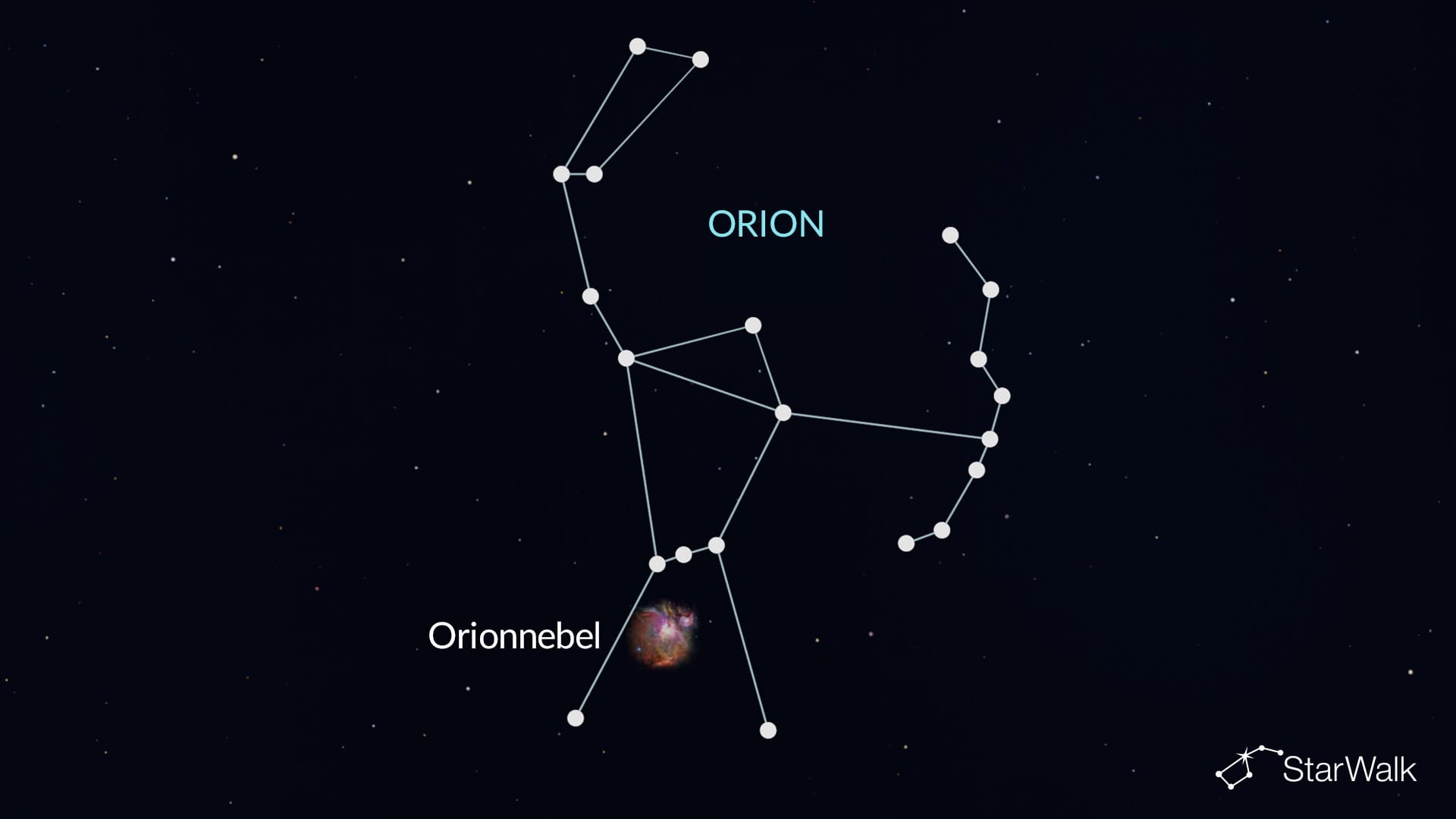 Orionnebel im Orion