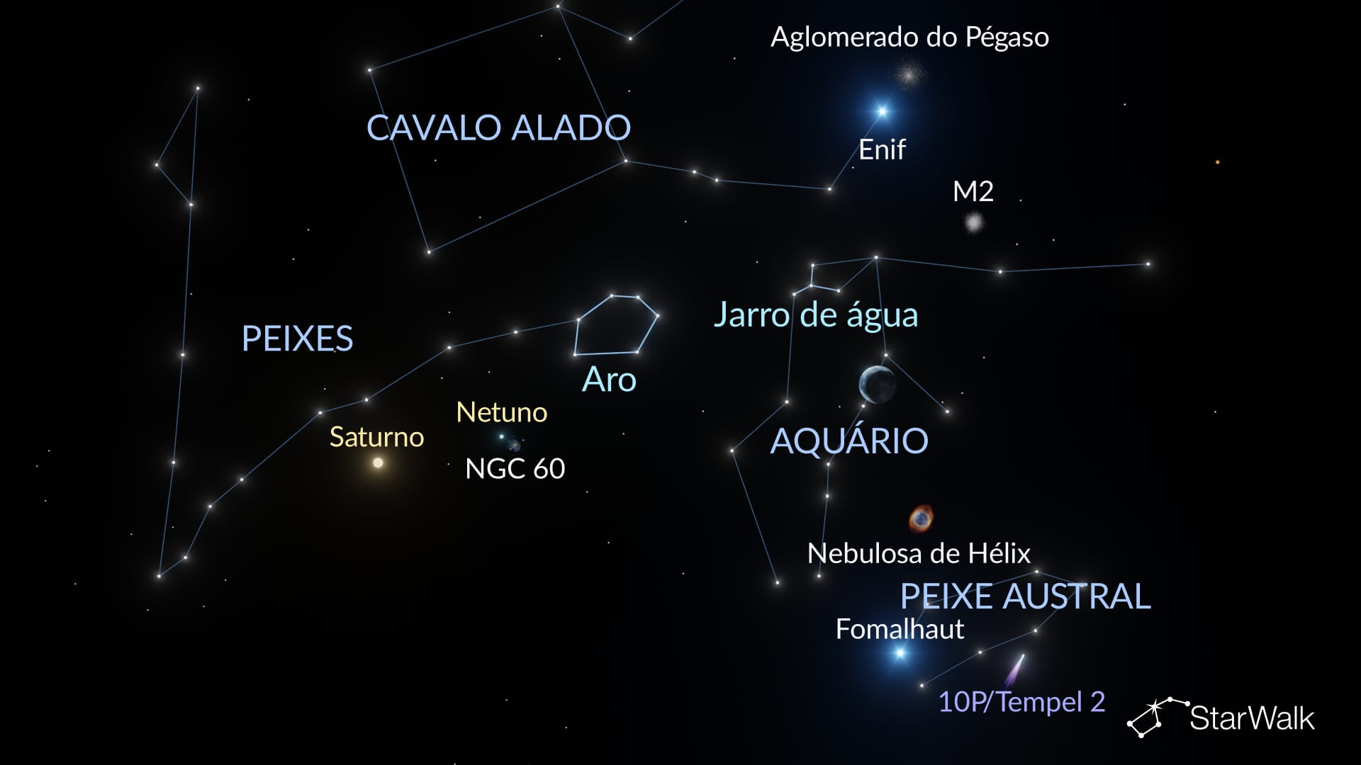 O que ver perto do eclipse lunar parcial em agosto de 2026