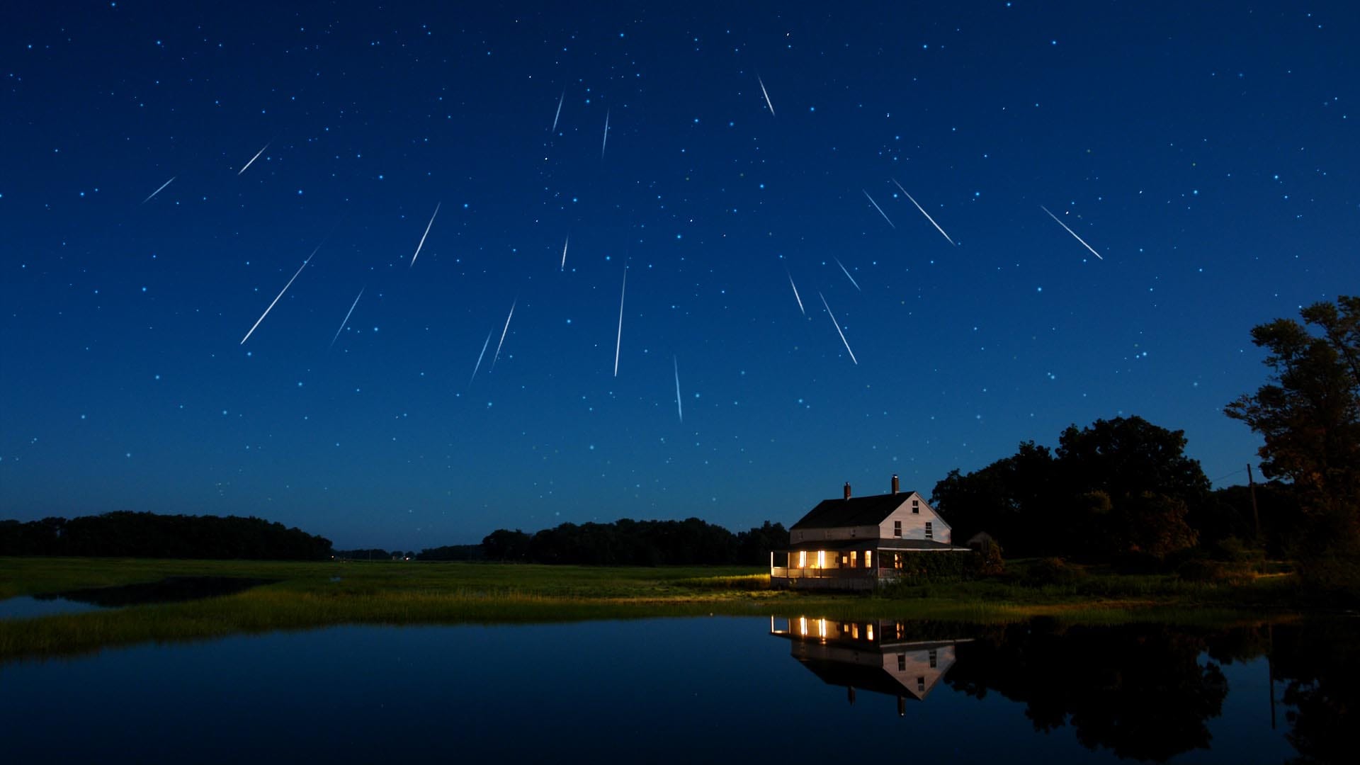 Perseid meteor shower