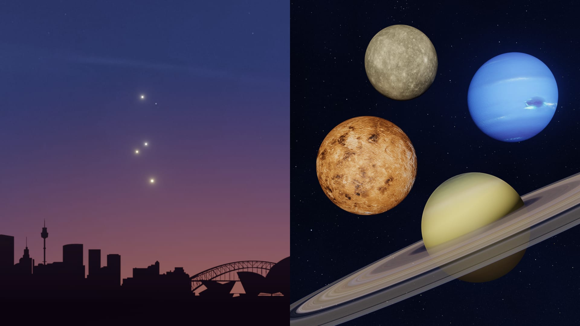 2026年の惑星の合：4月に土星が火星、水星、海王星に近づくのはいつ？