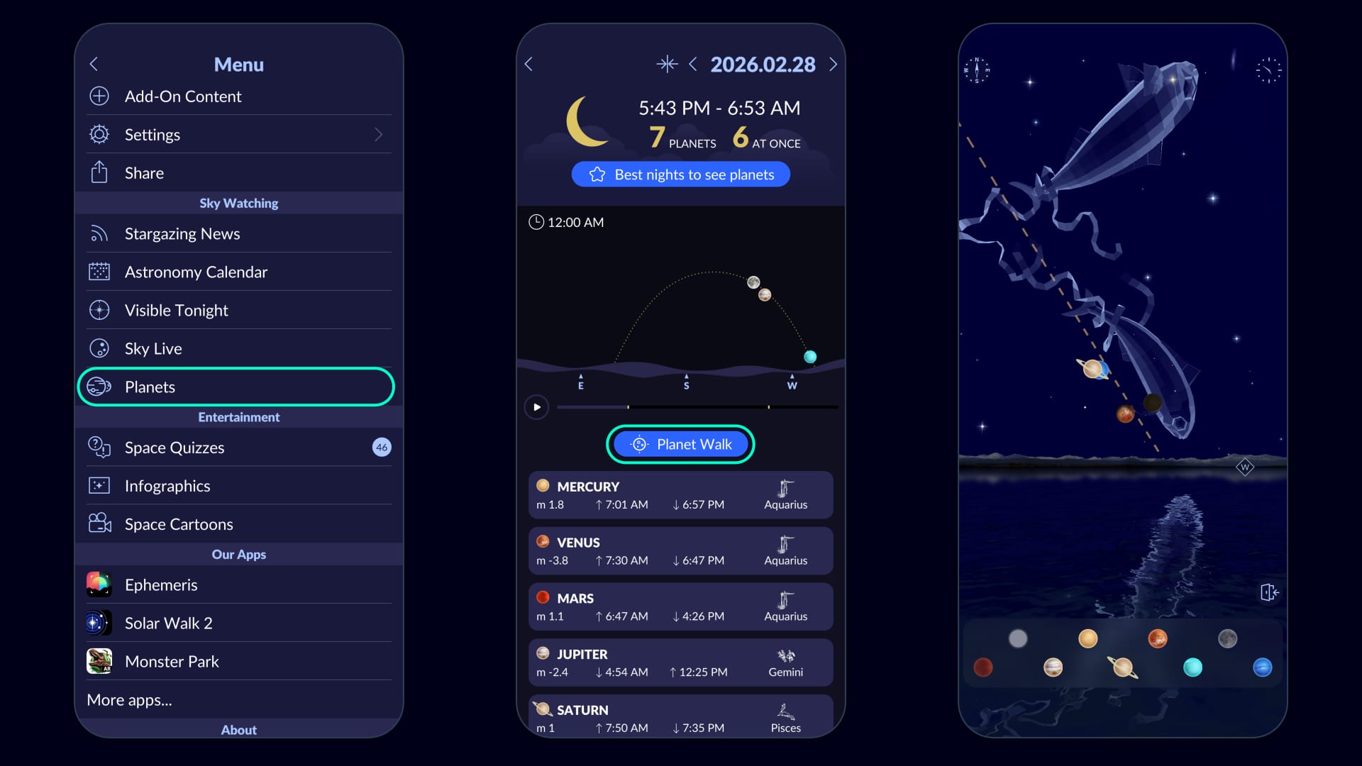 Planet Walk February 2026