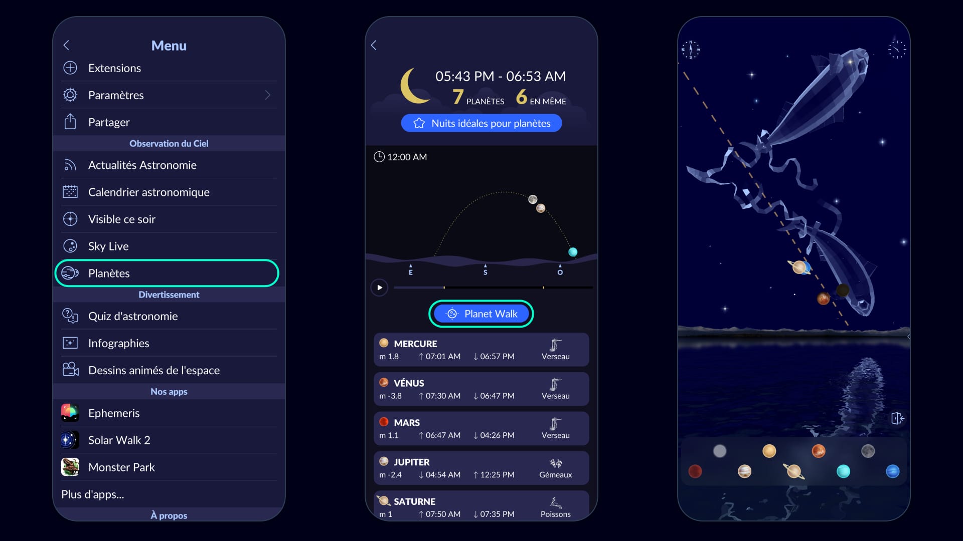 Planet Walk dans Star Walk 2